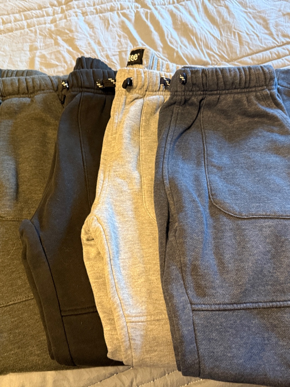 Lee Kids Jogger Pants - Blue, Gray, Black, Cream